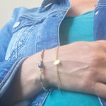 BRACELET CUBE PIERRE GEMME