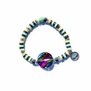 BRACELET ELASTIQUE HEISHI CRISTAL 2